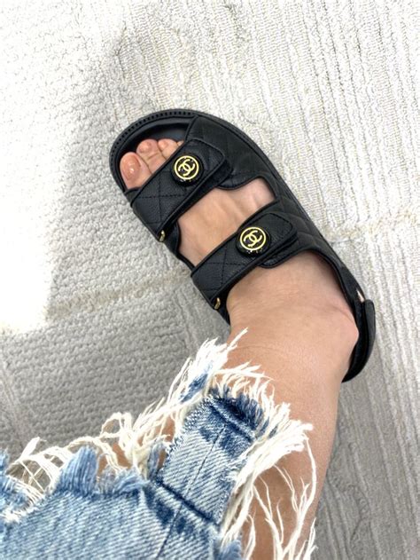 chanel chain sandals price|Chanel birkenstock sandals.